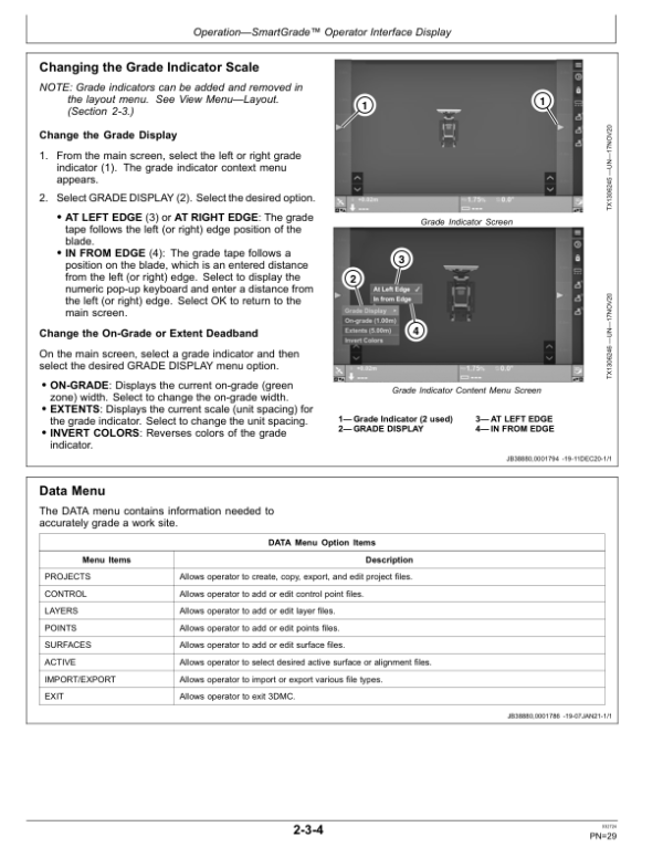 John Deere 333G Skid Steers Operator’s Manuals (OMT444934X019) Workshop Guide