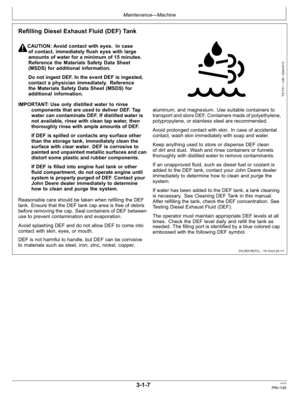John Deere 1050 P Crawler Dozers Operator’s Manuals (OMT466981X019) Workshop Guide