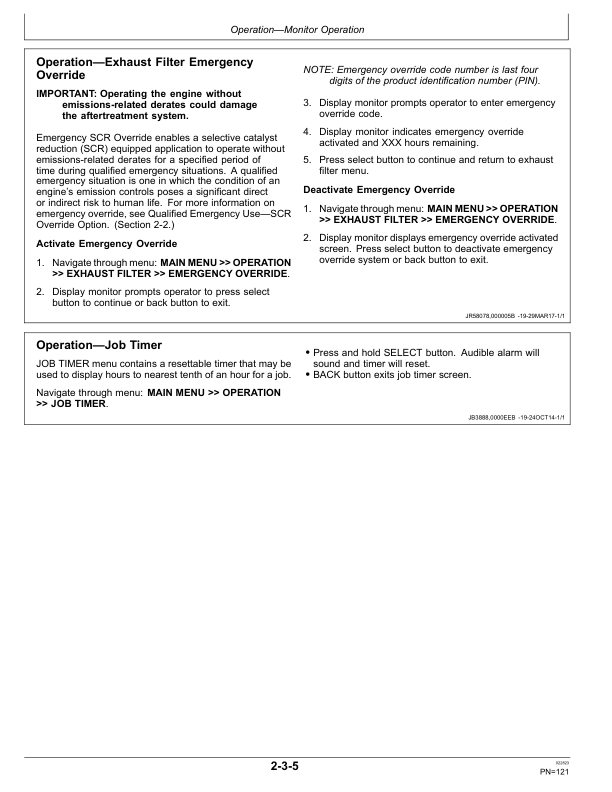 John Deere 210L Tractor Loader Operator’s Manuals (OMT467848X019) Workshop Guide