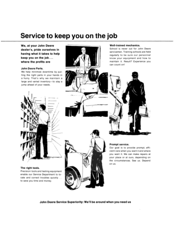 John Deere 760A Scrapers Operator’s Manuals (OMT46855) Workshop Guide