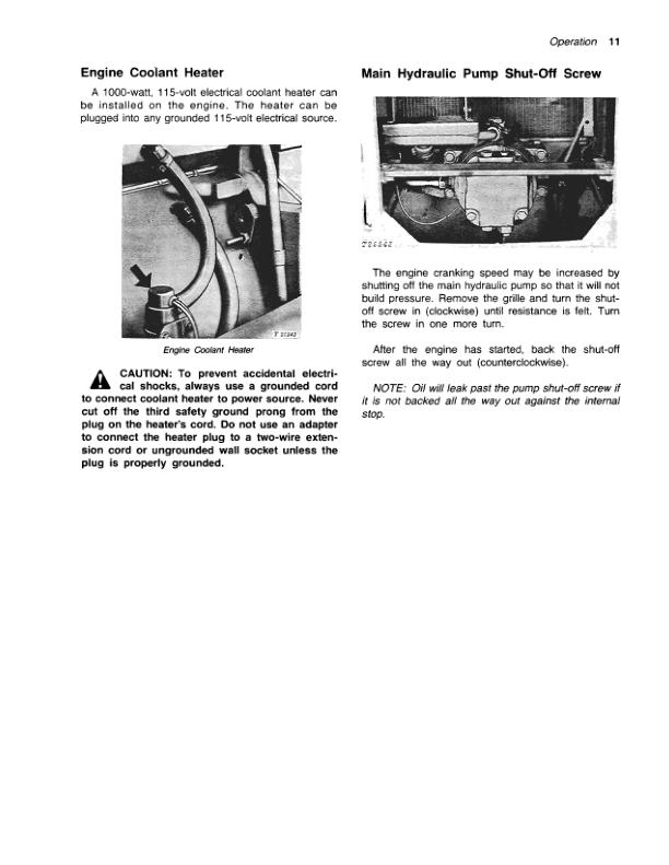 John Deere 440B Skidders Operator’s Manuals (OMT46858) Workshop Guide