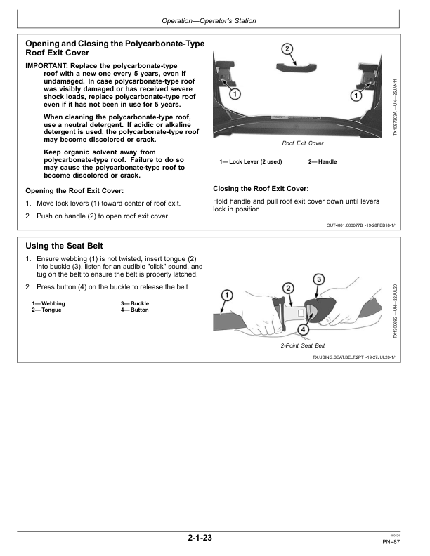 John Deere 300 P Excavators Operator’s Manuals (OMT471168X019) Workshop Guide