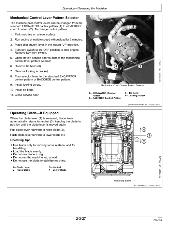 John Deere 130 P Excavators Operator’s Manuals (OMT473387X019) Workshop Guide