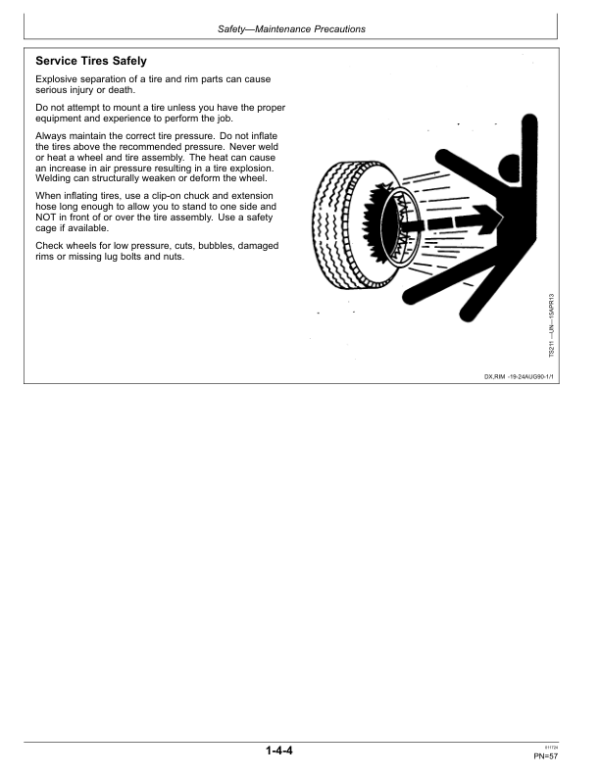 John Deere 410 P Backhoe Loaders Operator’s Manuals (OMT475668X019) Workshop Guide