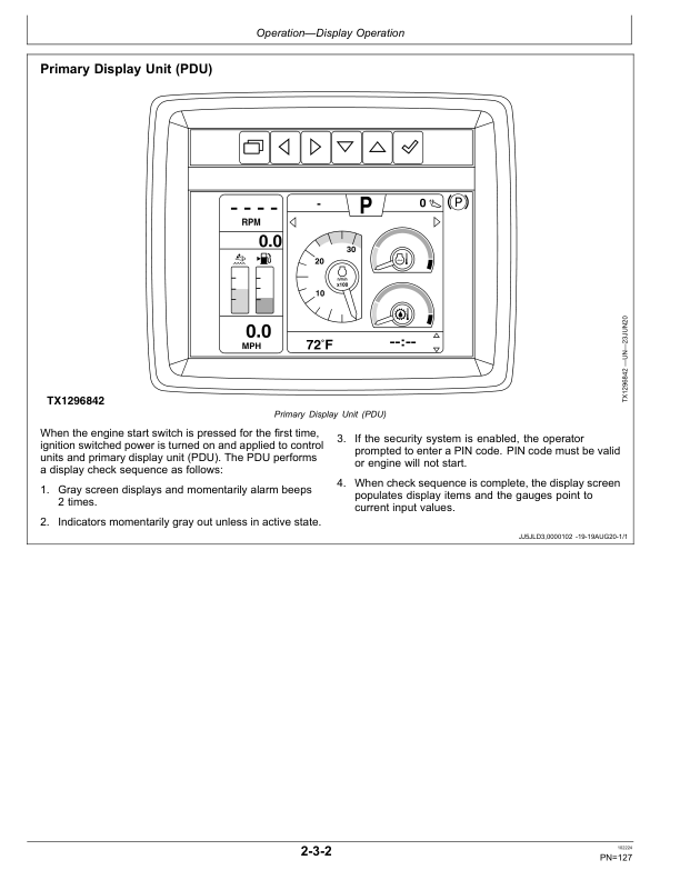 John Deere 260 P, 310 P Articulated Dump Trucks Operator’s Manuals (OMT476390X019) Workshop Guide
