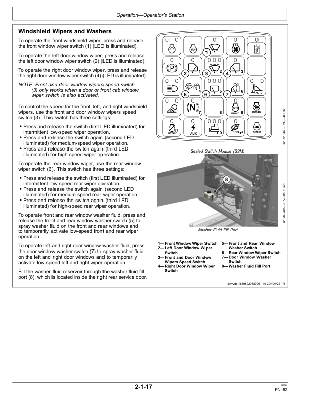 John Deere 450 P Crawler Dozers Operator’s Manuals (OMT480069X019) Workshop Guide