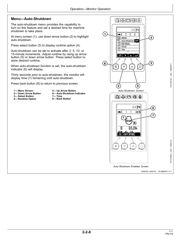 John Deere 60 P Excavators Operator’s Manuals (OMT489509X019) Workshop Guide
