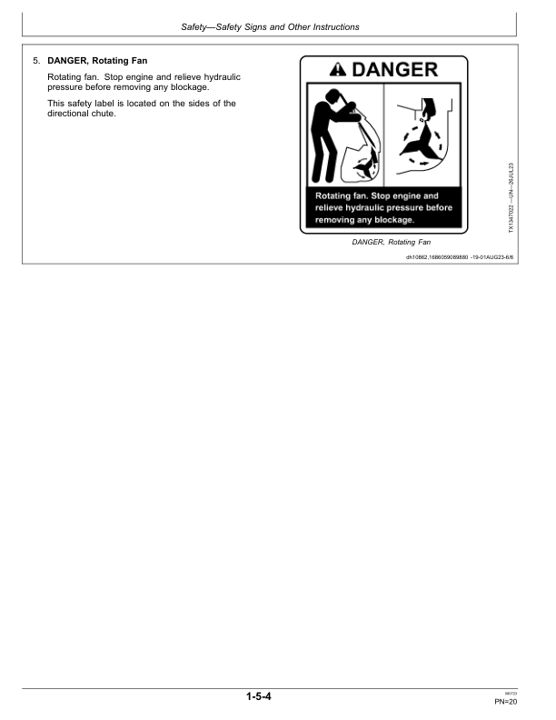John Deere SB72E, SB72M, SB84E, SB84M, SB84S Worksite Pro Attachments Operator’s Manuals (OMT493620X019) Workshop Guide