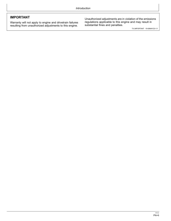 John Deere 903M, 953M, 959M Tracked Feller Bunchers Operator’s Manuals (OMT499995X019) Workshop Guide