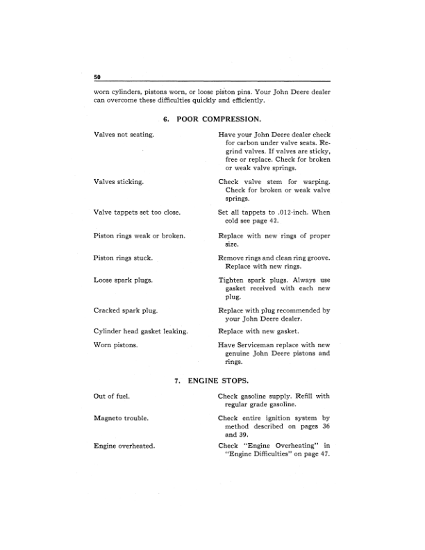 John Deere EA-92 Power Unit Operator’s Manual (OMT5453) Workshop Guide