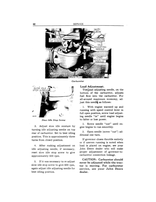 John Deere 430 Hi-Crop & Special Tractors Operator’s Manual (OMT61558) Workshop Guide