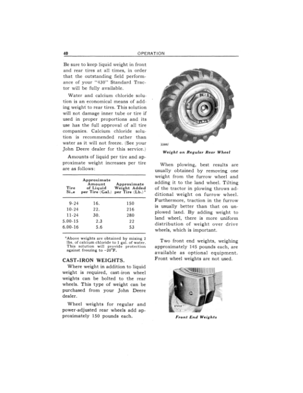 John Deere 430 Standard Tractor (140001- ) Operator’s Manual (OMT62558) Workshop Guide