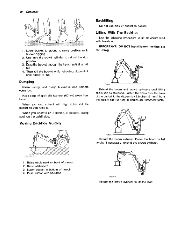 John Deere 510 Backhoes Operator’s Manuals (OMT67927) Workshop Guide
