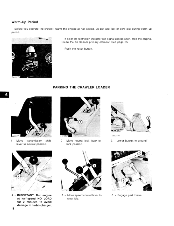John Deere 555 Crawlers Operator’s Manuals (OMT70878) Workshop Guide