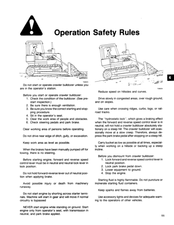 John Deere 750 Crawlers Operator’s Manuals (OMT76786) Workshop Guide