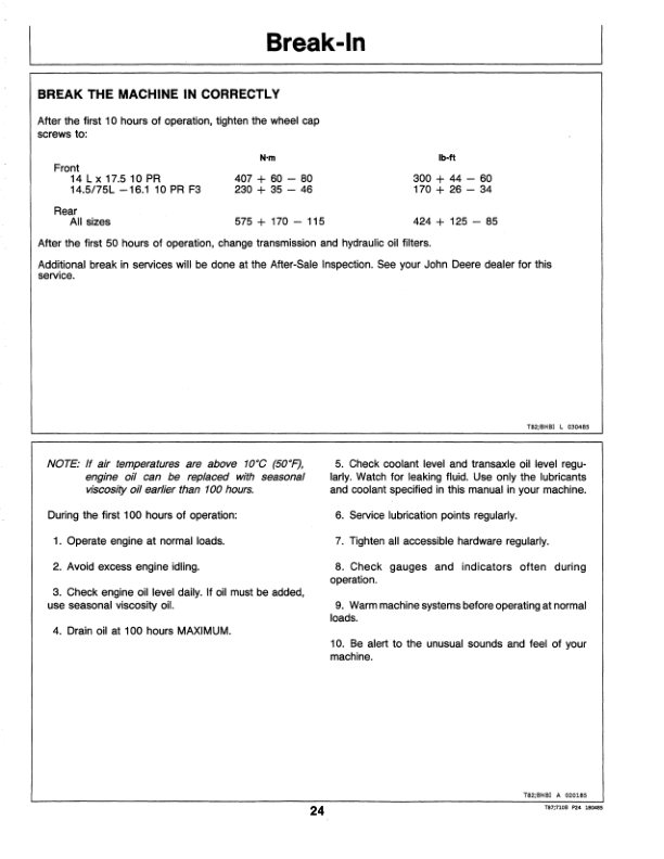 John Deere 710B Backhoes Operator’s Manuals (OMT82176) Workshop Guide