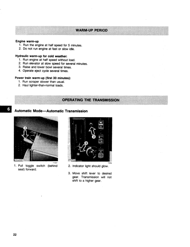 John Deere 762A Scrapers Operator’s Manuals (OMT82644) Workshop Guide
