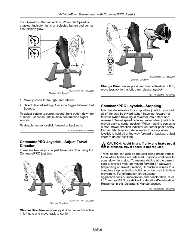 John Deere 8RT Tractors (929001-) (North America H2) Operator’s Manual (OMTA28825) Workshop Guide
