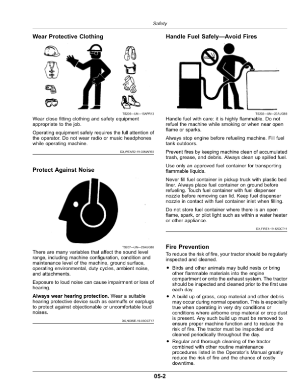 John Deere 8RX Tractors (806001-) (European Edition H2) Operator’s Manual (OMTA28837) Workshop Guide
