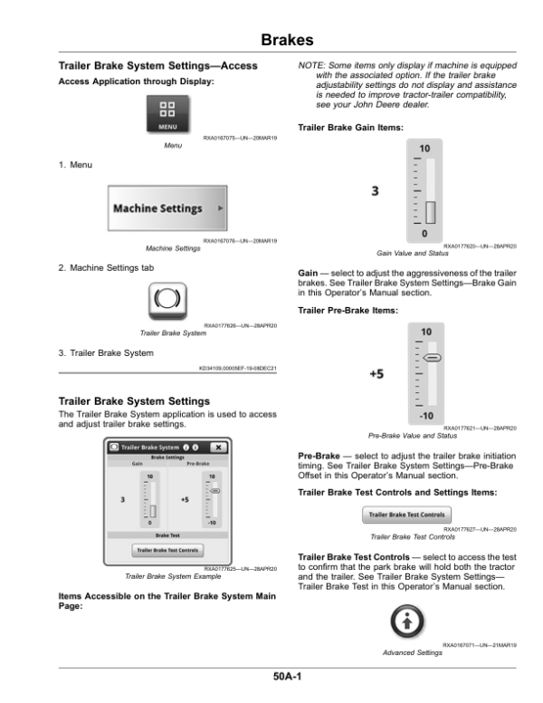 John Deere 7R Tractors G3 (135001-) (European Edition) Operator’s Manual (OMTA30584) Workshop Guide
