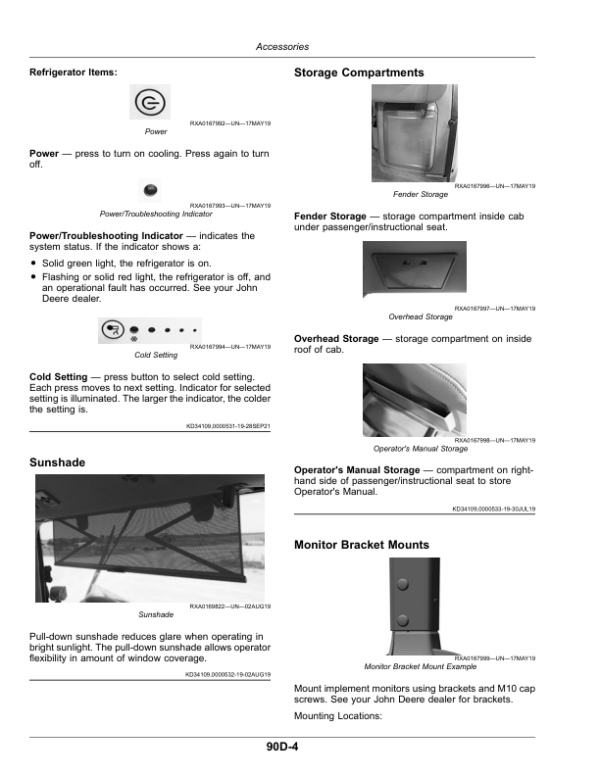 John Deere 8RT Tractors G3 (931001-) (Export Edition) Operator’s Manual (OMTA30637) Workshop Guide