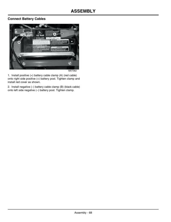 John Deere Front Mower 1420, 1435, 1445 & 1565 Operator’s Manual (OMTCU15664) Workshop Guide
