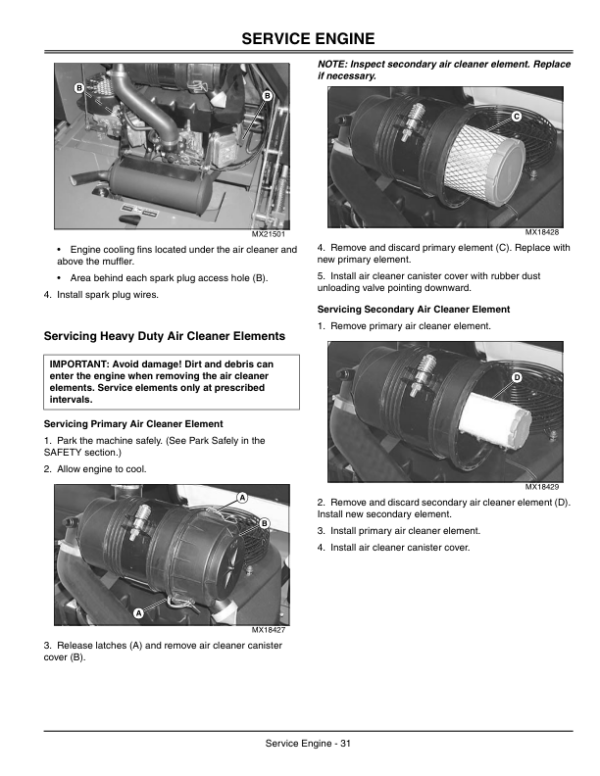 John Deere 647A, 657A, 667A Quik Trak Mowers Operator’s Manual (OMTCU18173) Workshop Guide