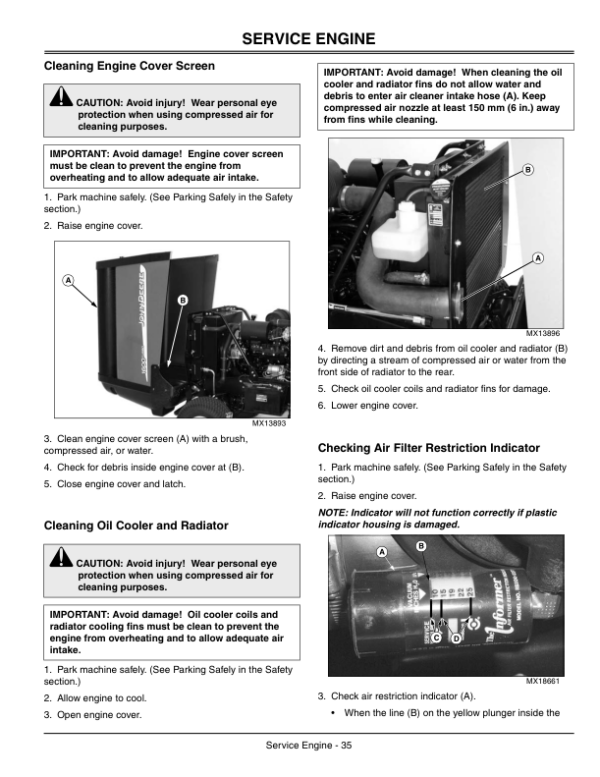 John Deere 1600 Wide Area Turbo Mowers Export Edition (030001-040000) Operator’s Manual (OMTCU18477) Workshop Guide