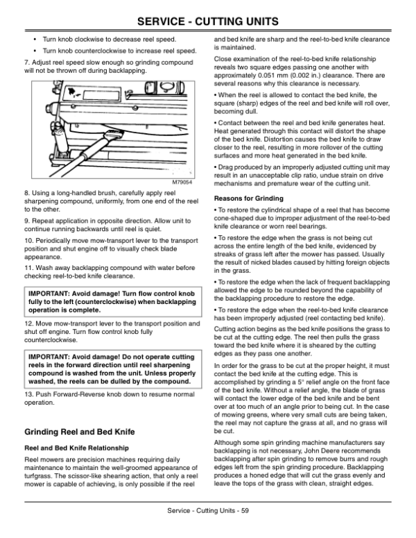 John Deere 7200 & 7400 Trim & Surrounds Mower Operator’s Manual (OMTCU26425) Workshop Guide