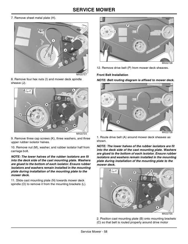 John Deere Wide Area Mower 1600 Turbo (North America) (050001-) Operator’s Manual (OMTCU27188E) Workshop Guide
