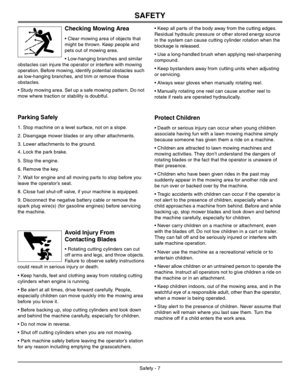 John Deere 8000 E-Cut Hybrid Mower Operator’s Manual (OMTCU28167) Workshop Guide