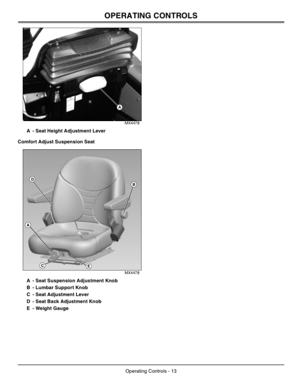 John Deere 1435, 1445, 1545, 1565 Series II Front Mower Operator’s Manual (OMTCU28170) Workshop Guide