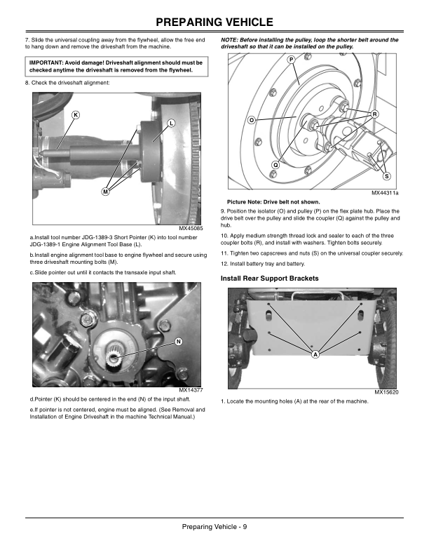 John Deere 600 Liter High Dump Material Collection System Operator’s Manual (OMTCU28186) Workshop Guide