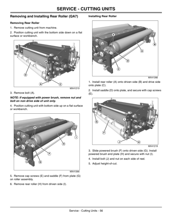John Deere 7200 & 7400 Trim & Surrounds Mower Operator’s Manual (OMTCU28601) Workshop Guide