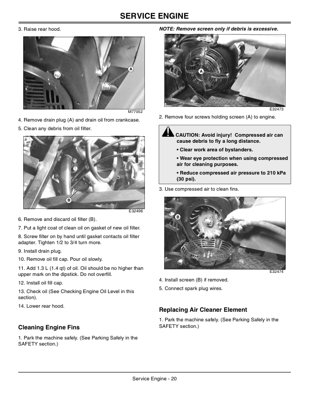 John Deere Bunker Rake 1200A (NA) Operator’s Manual (OMTCU29137) Workshop Guide