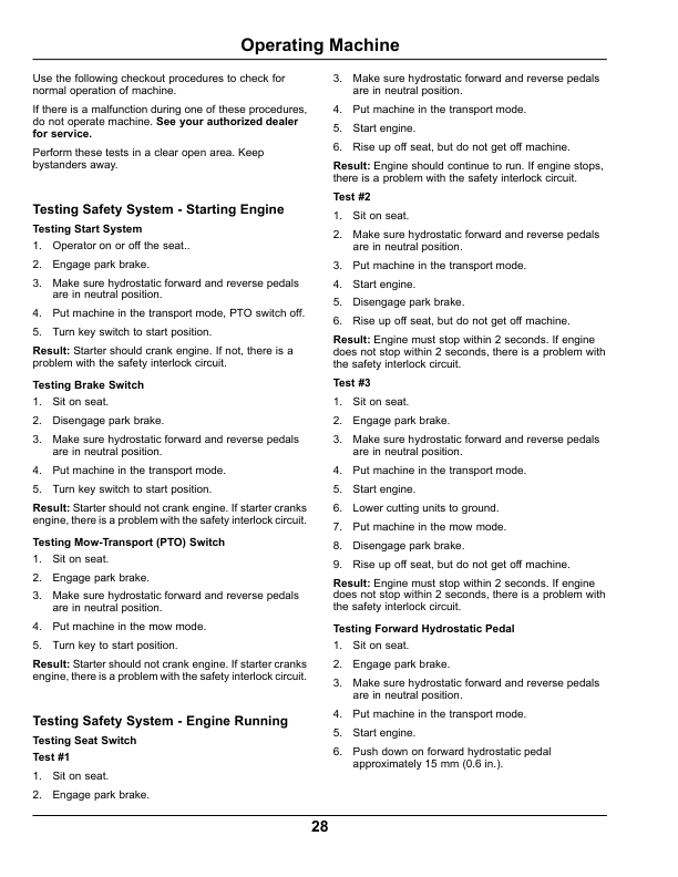 John Deere 7500A & 8000A E-Cut Hybrid Fairway Mowers (010001-040000) Operator’s Manual (OMTCU35081) Workshop Guide