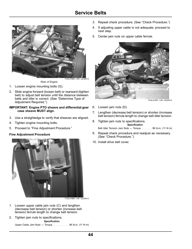 John Deere 180SL, 220SL & 260SL PrecisionCut Walk-Behind Greens Mowers North America (040001-050000) Operator’s Manual (OMTCU37245) Workshop Guide