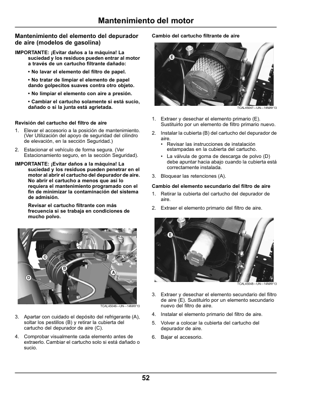 John Deere 2020A & 2030A ProGator North America (085001-) Operator’s Manual (OMTCU39901) Workshop Guide
