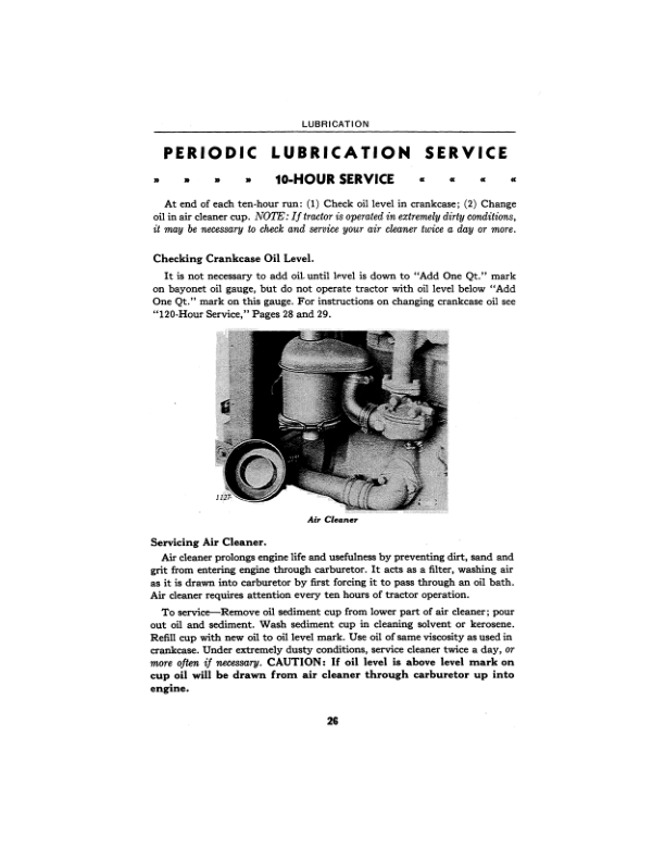 John Deere MI Utility Tractor Operator’s Manual (OMTMI1750) Workshop Guide