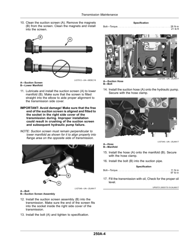 John Deere 1023E, 1025R Compact Utility Tractors (November 2020) Operator’s Manual (OMTR117450) Workshop Guide