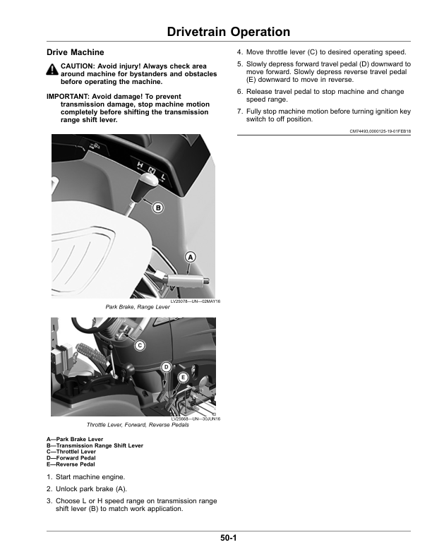John Deere 2032R, 2038R Compact Utility Tractors (Serial No. NP000001-) (European Edition) Operator’s Manual (OMTR123180) Workshop Guide