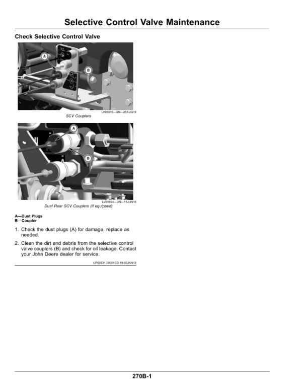 John Deere 2032R, 2038R Compact Utility Tractors (NP000001-) (Export) Operator’s Manual (OMTR123185) Workshop Guide