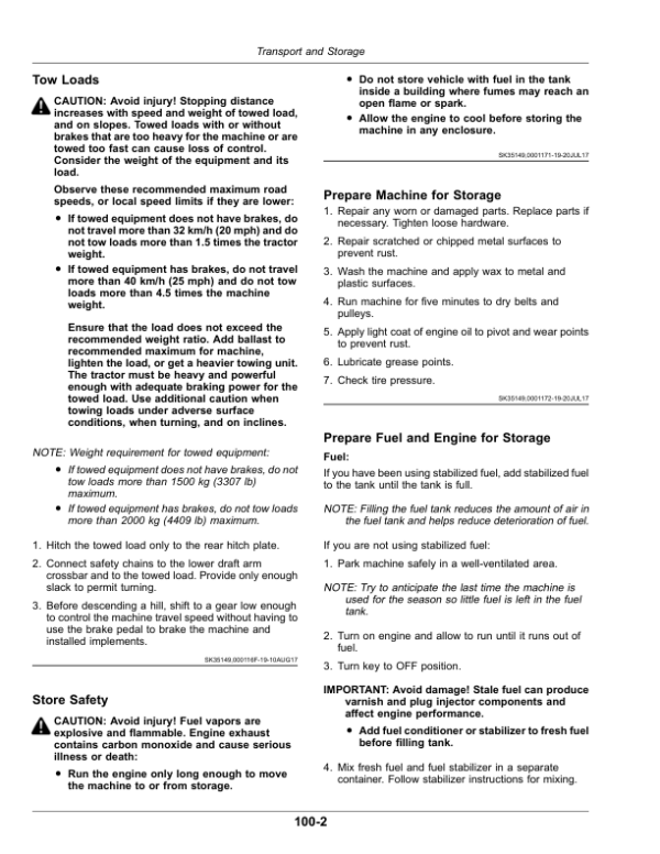 John Deere 3025E, 3038E Compact Utility Tractors (NP000001-) (Australia/Export Edition) Operator’s Manual (OMTR123275) Workshop Guide