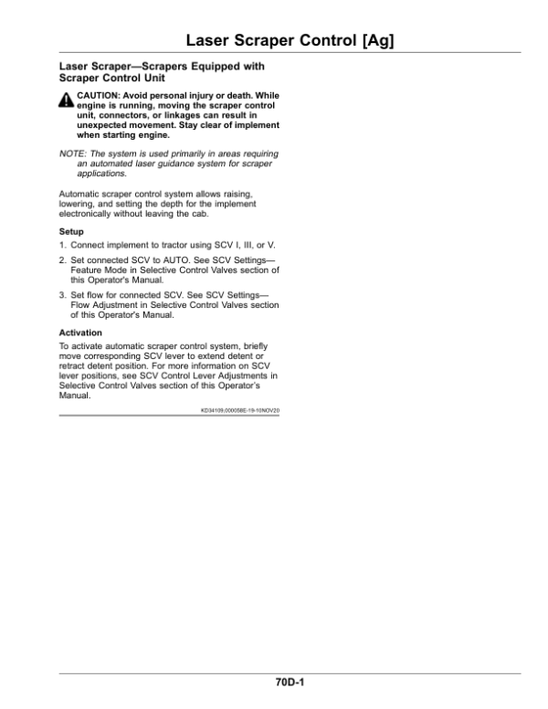 John Deere 9RT Tractors (Serial No. 927001-) North America H3 Operator’s Manual (OMTR131393) Workshop Guide