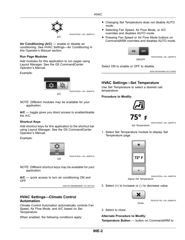 John Deere 9RX Tractors (Serial No. 825001-) (North American) Operator’s Manual (OMTR131412) Workshop Guide