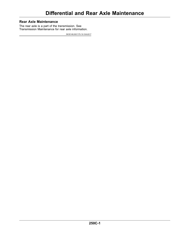 John Deere 3025E, 3032E, 3038E Compact Utility Tractors (NP000001-) (North American) Operator’s Manual (OMTR135276) Workshop Guide
