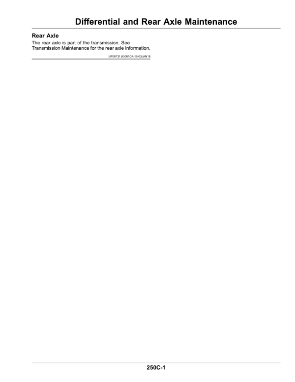 John Deere 2026R Compact Utility Tractor (RS000001- (MY2025-) (Export) Operator’s Manual (OMTR139957) Workshop Guide