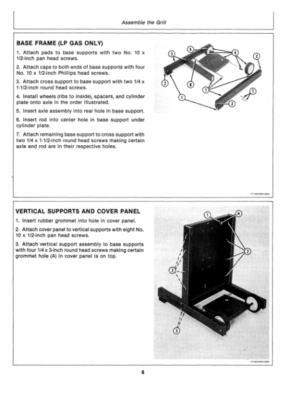 John Deere 34G, 44G Gas Grills Operator’s Manual (OMTY20550) Workshop Guide