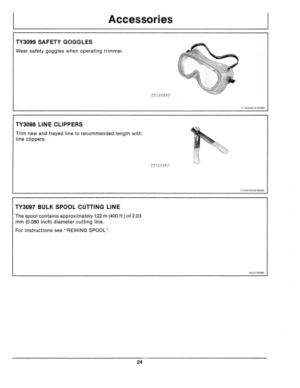 John Deere 100G & 200G Trimmer/ Edger (Gas) (Subs with OMM122063) Operator’s Manual (OMTY20607) Workshop Guide