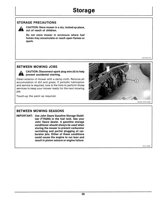 John Deere 18, 20-Inch Walk-Behind Rotary Mowers (300001-) Operator’s Manual (OMTY20673) Workshop Guide